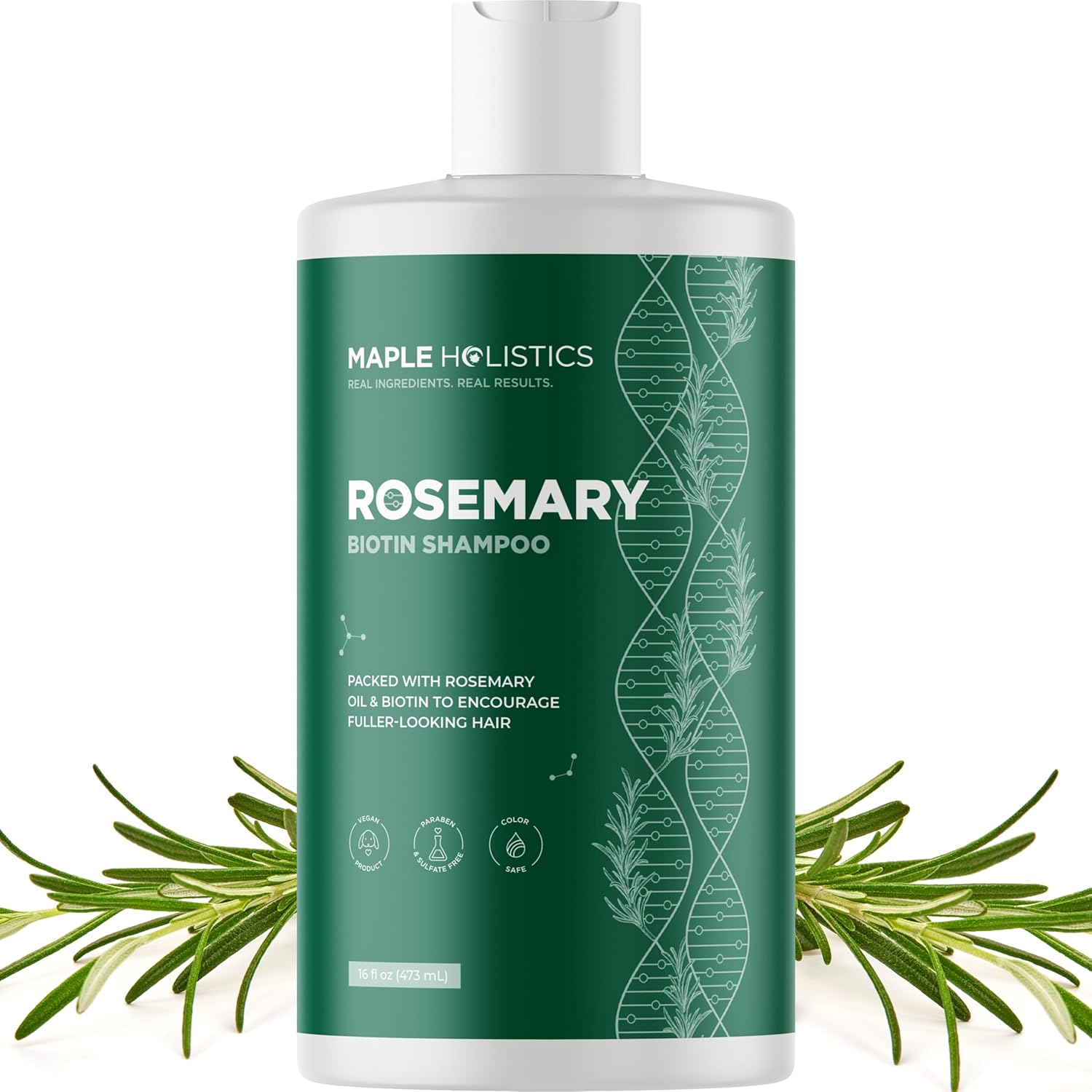 Maple Holistics Rosemary Biotin Shampoo bottle