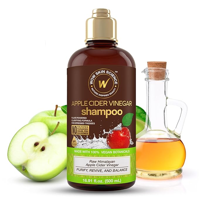 WOW Skin Science Apple Cider Vinegar Shampoo bottle